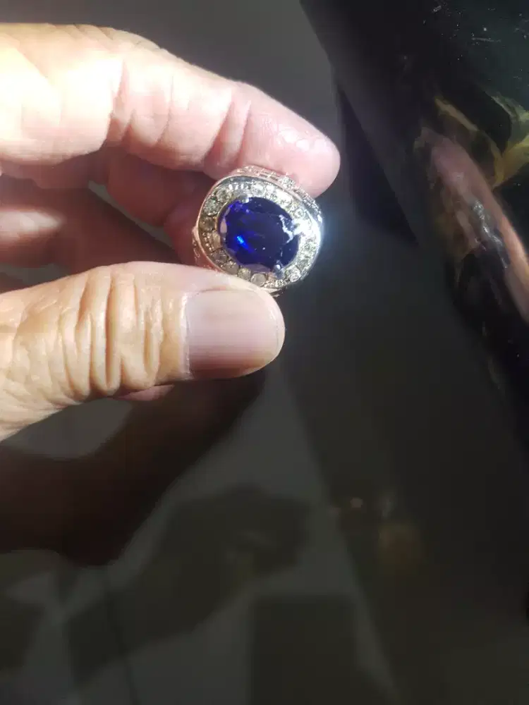 Cincin king safer ikat perak