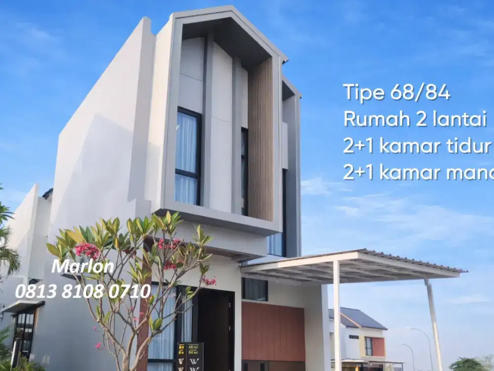 Woodchester Kota Deltamas - Rumah 2 lantai Berkonsep Eco Friendly