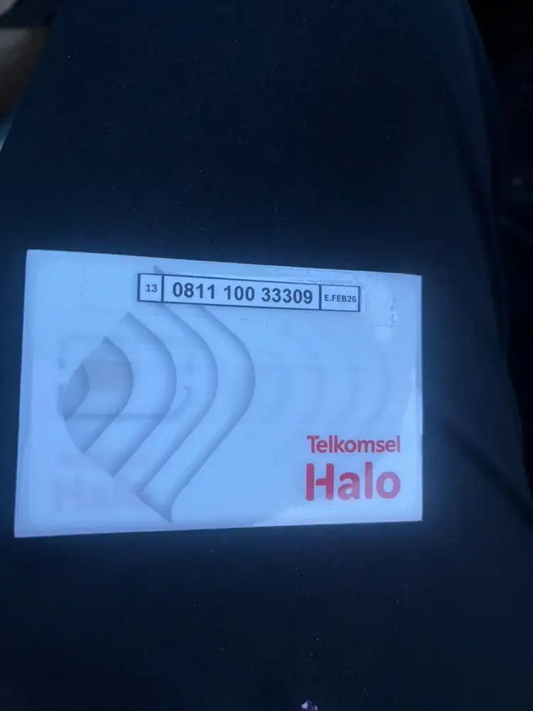 Kartu telkomsel halo baru segel