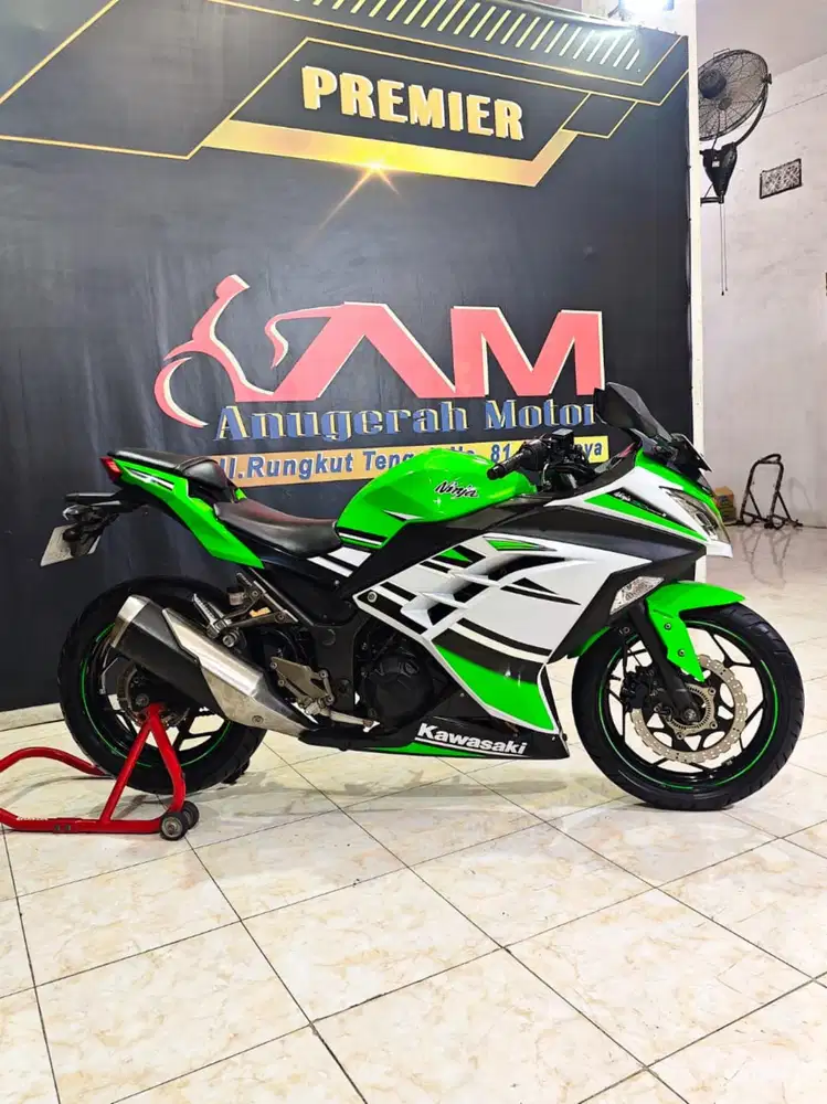 Sikat motor Kawasaki Ninja 250 ABS SE Anniversary TH 2015 gas pol