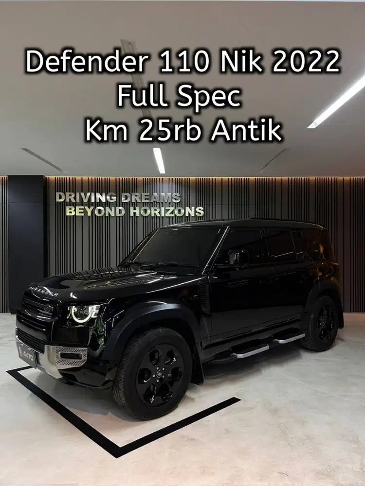Land Rover Defender 110 SE 2.0 AT 2022 Hitam Km25rb B2215SME