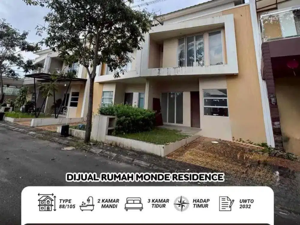 dijual monde residence