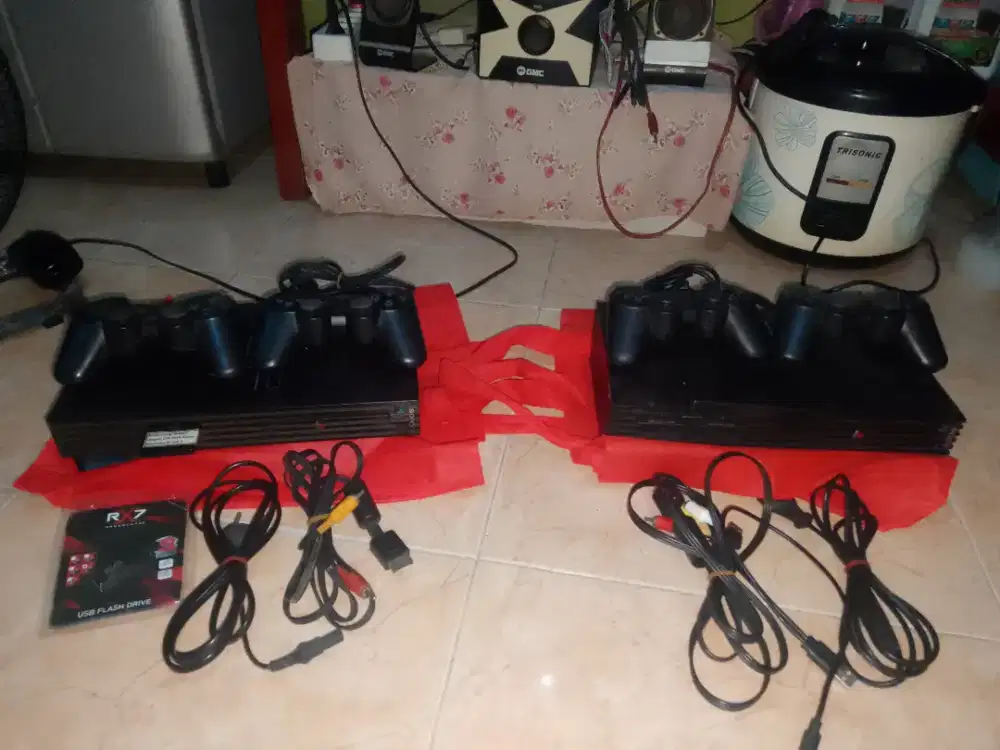 PS 2 tebal seri 1&3 flasdik dn hardisk luar matrix konverter multitap