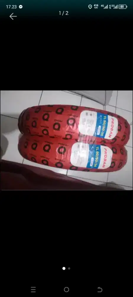 Jual Murah 2 Ban Baru& Kondisi Msh Bgs Msh DiBngks&Mah DiSegel