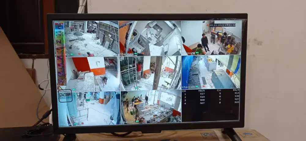 Dahua paket 3jtan 4 camera 2mp free trima beres