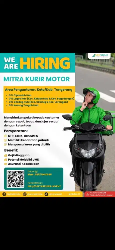 Lowongan kurir GTL