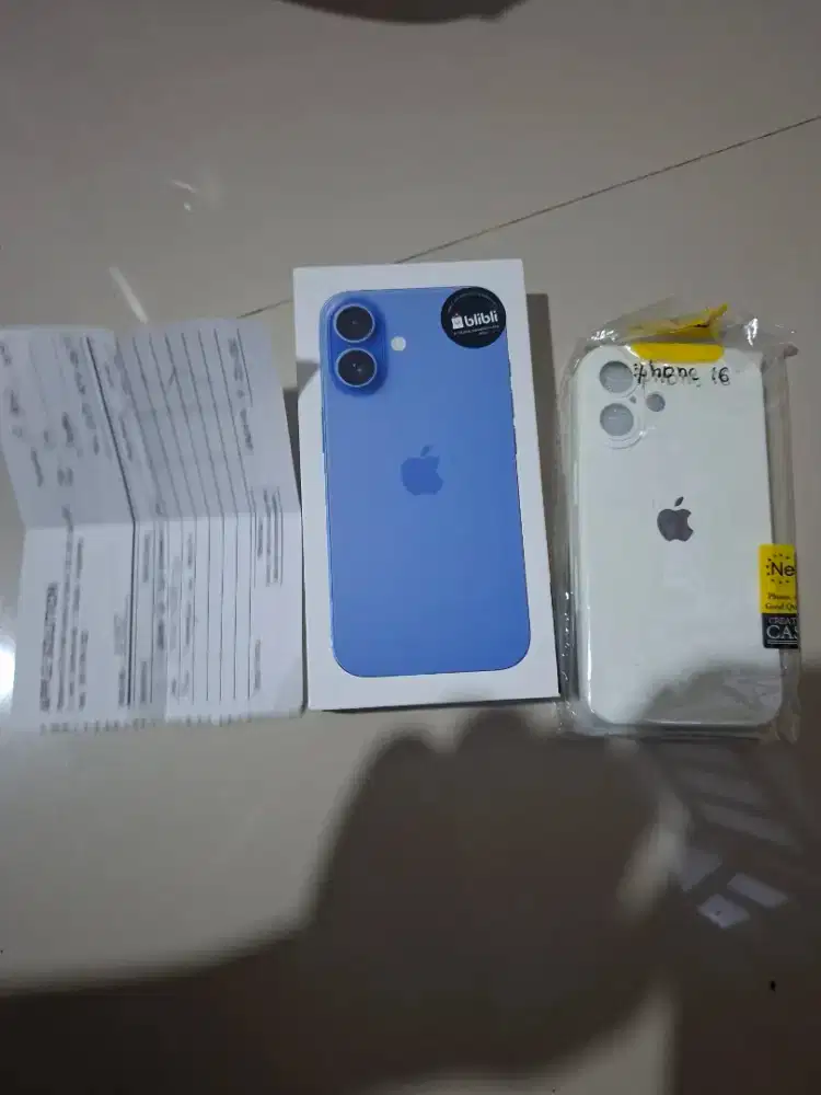 Iphone 16 128gb garansi resmi belum aktif