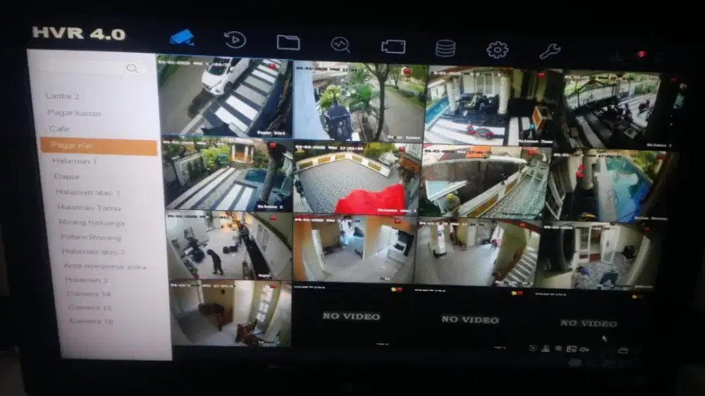 Paketan 3jt hikvision 3 camera 1080p free