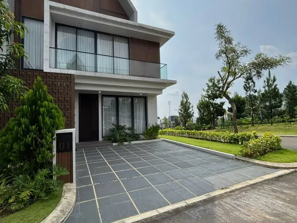 Jual Rumah Hook Summarecon Bogor Pinewood Baru Renovasi Kamar 3+1 SHM