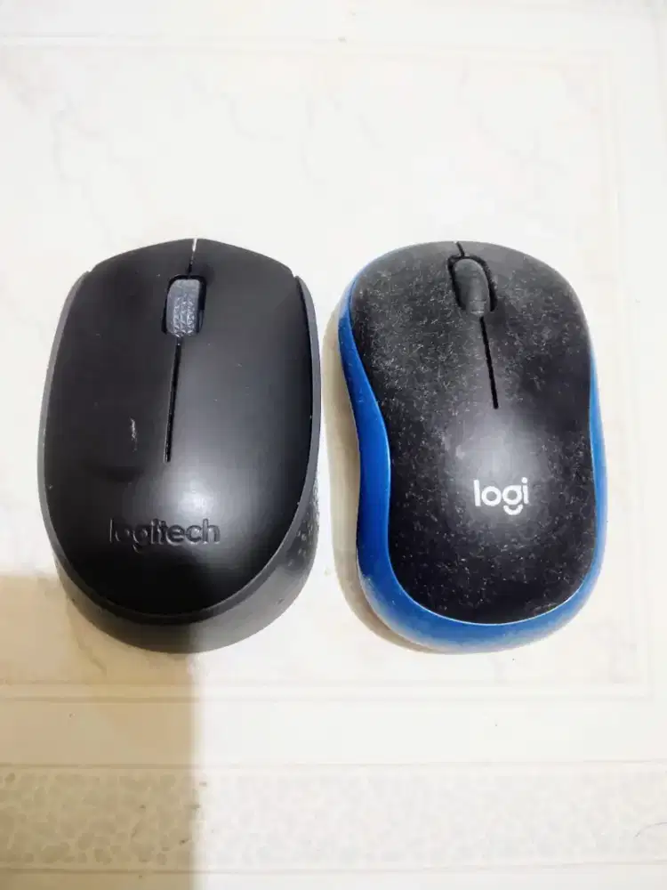 2 mouse wireless bekas murah aja