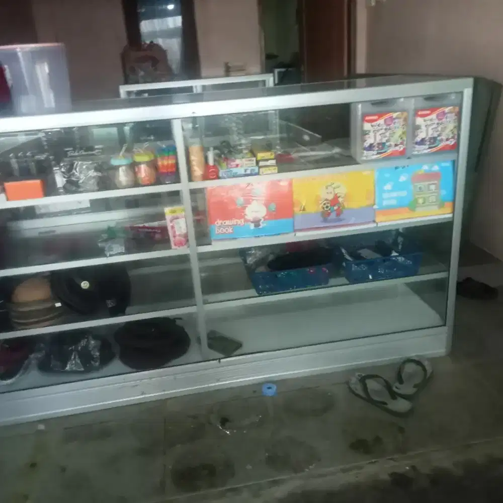 Etalase mulus,siap pakai