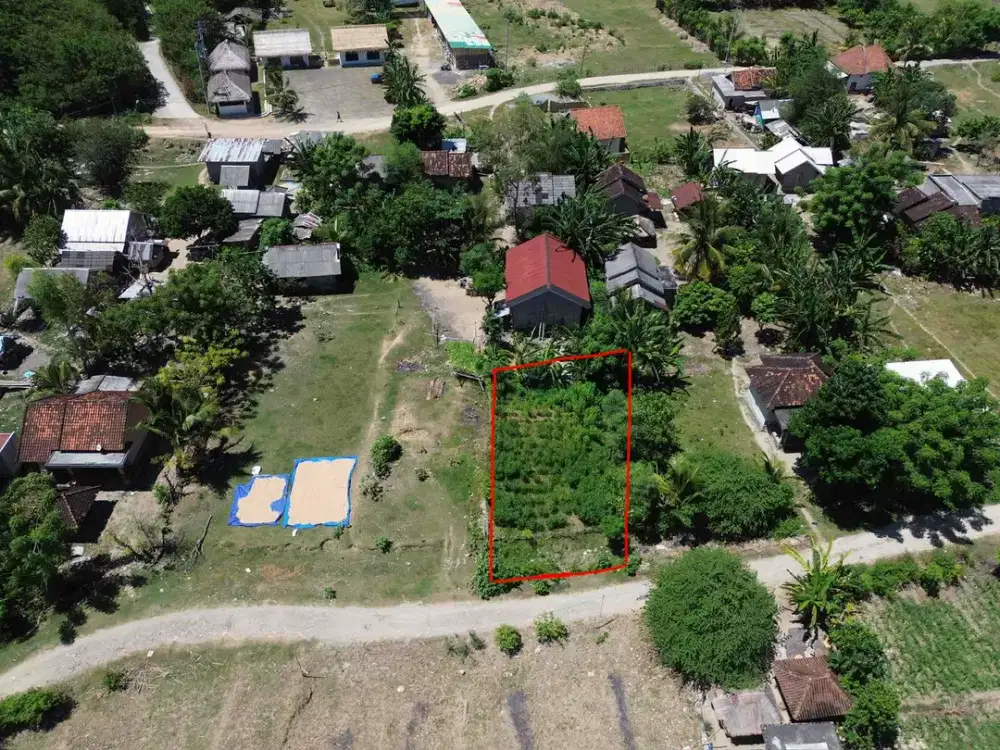 Tanah SHM 246 m² Dekat Pantai Selong Belanak – Area Serangan, Cocok Villa & Investasi!