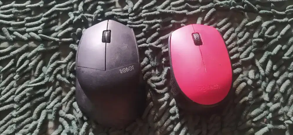 mouse wireless bluetooth merk robot, logitech