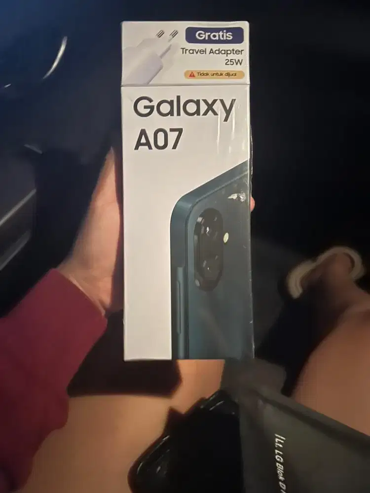 JUAL SAMSUNG GALAXY A07 BELUM BUKA SEGEL  RAM 8/256GB
