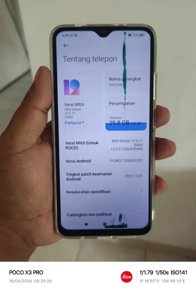 POCO M3 RAM 6/128 orrian