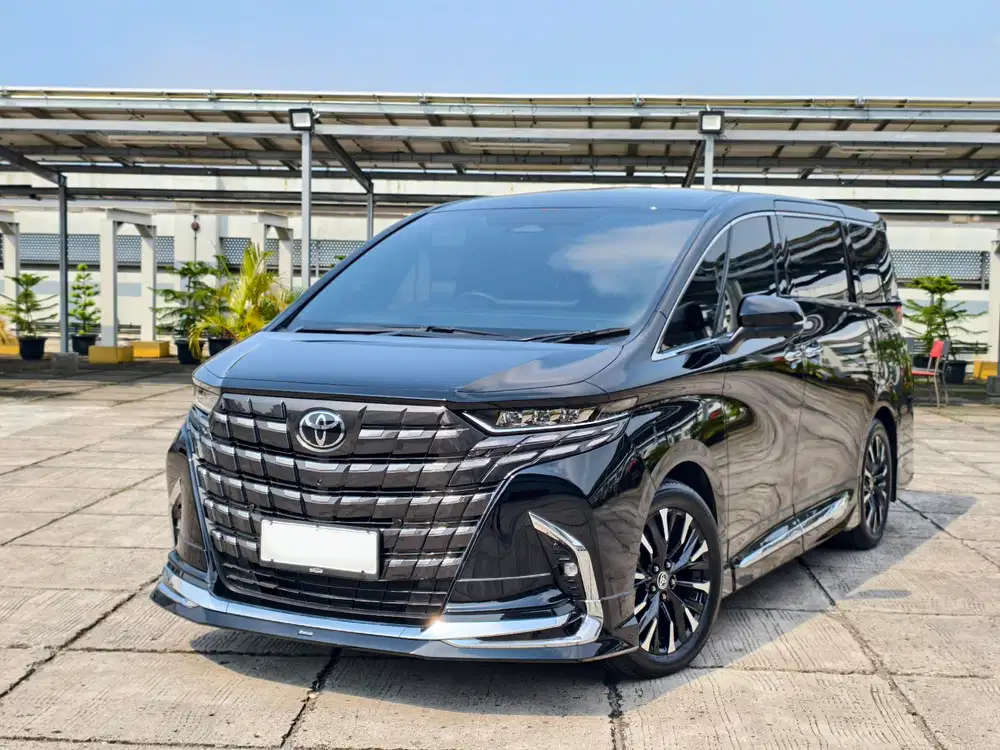[3RB] TOYOTA ALPHARD G BENSIN MODELISTA 2025 HITAM GENAP NON HYBRID