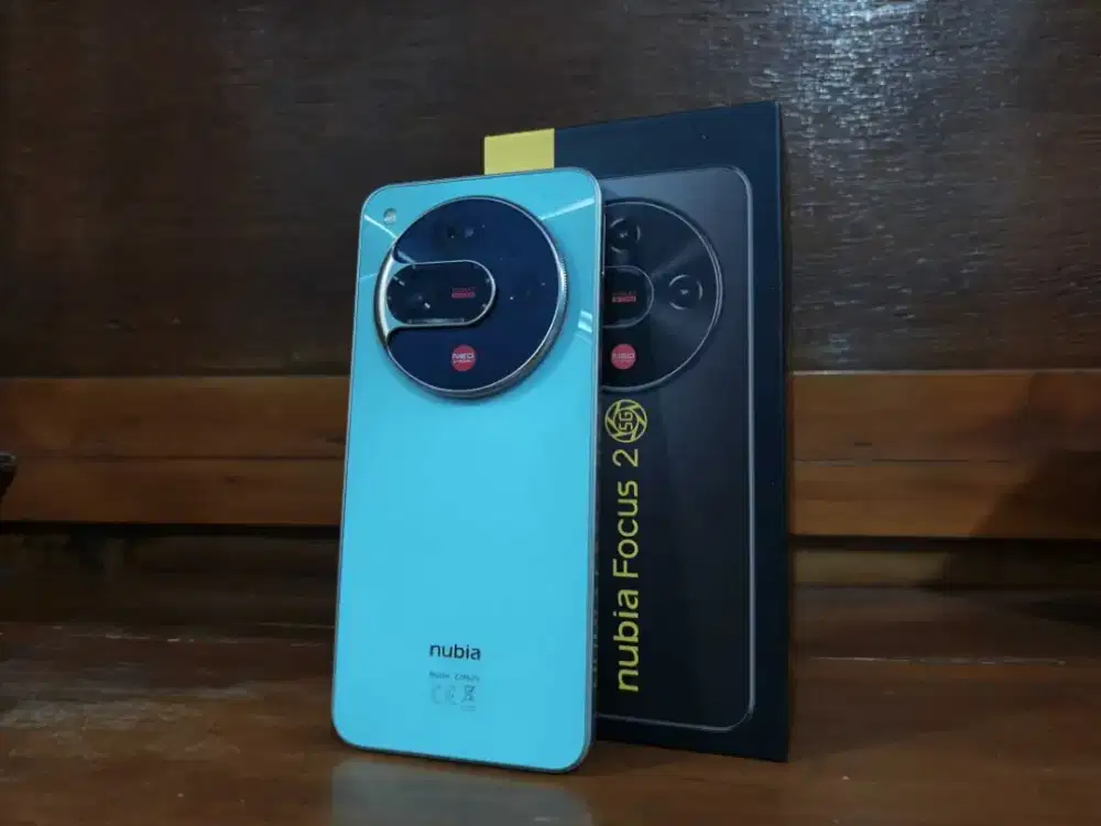 Nubia focus 2 5g ram 8/256 gb super mulus lengkap