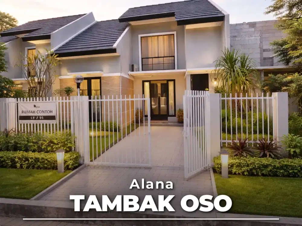 DIJUAL RUMAHNBARU SELANGKAH KE SURABAYA ALANA TAMBAK OSO