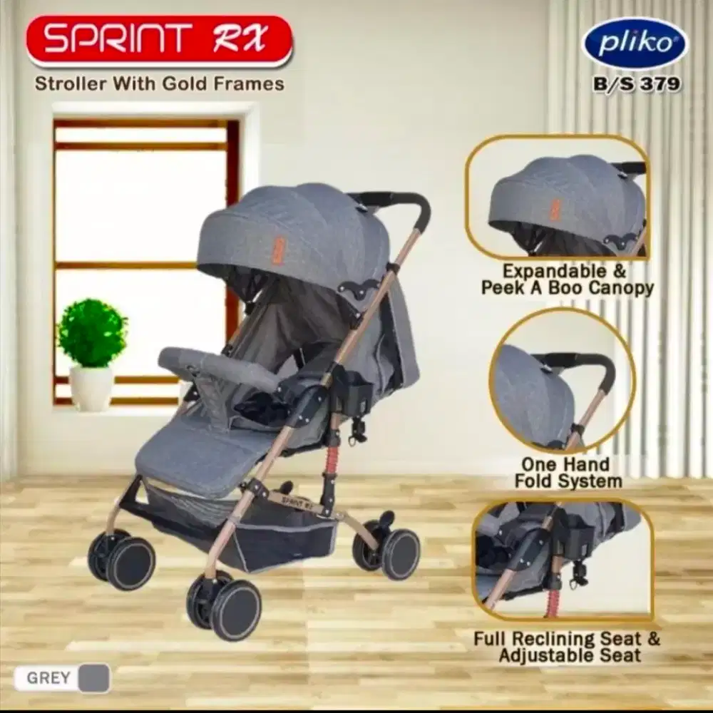 Stroller pliko rx h