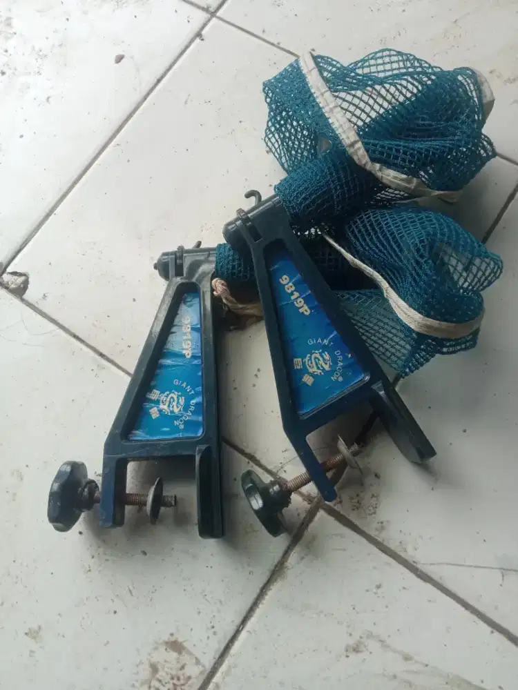 Net tenis meja wana biru