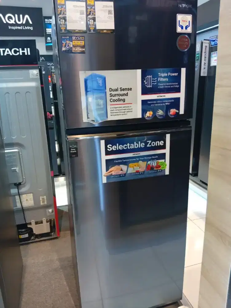 CICILAN TANPA KREDIT HITACHI BIG TWO DOOR