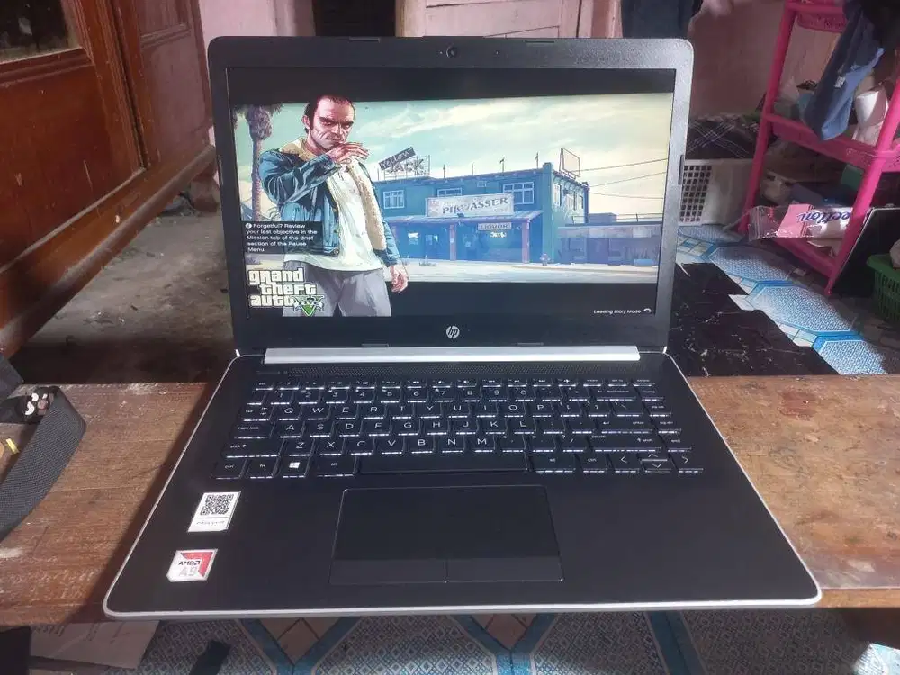 HP 14 AMD A9 (i5) KEYBOARD NYALA RAM 8 GB SSD 512 GB FULLGAMING