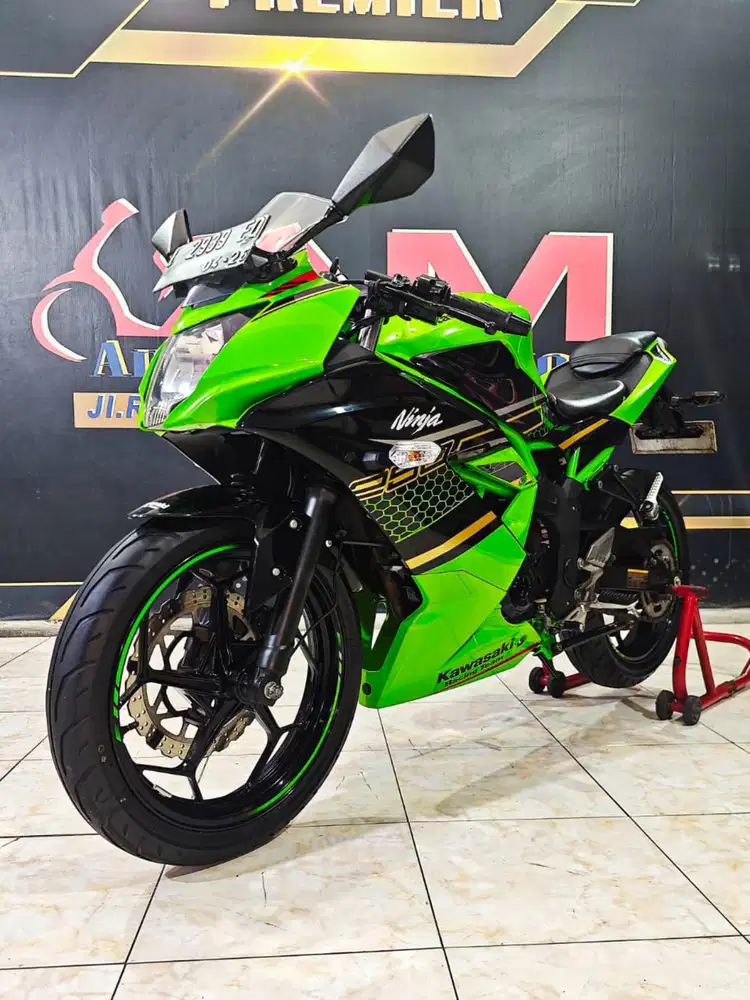 Kawasaki Ninja 250 FI RR Mono SE KRT REG 2021 odo 7rb surat lengkap