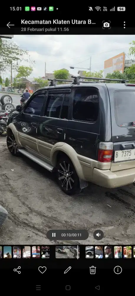 Dijual kijang raider th 1998