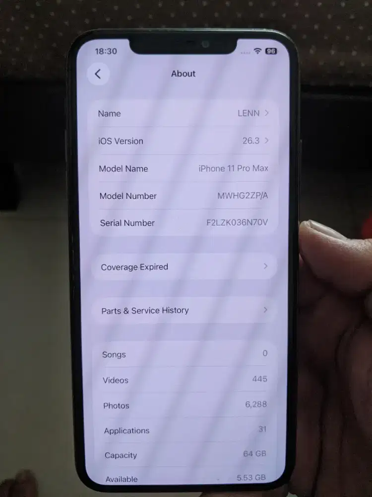 iPhone 11 promax 64gb gold