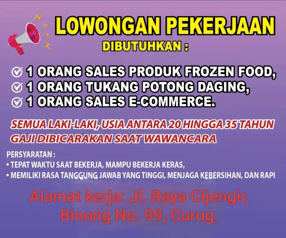 Kuota terbatas, siapa cepat dia dapat