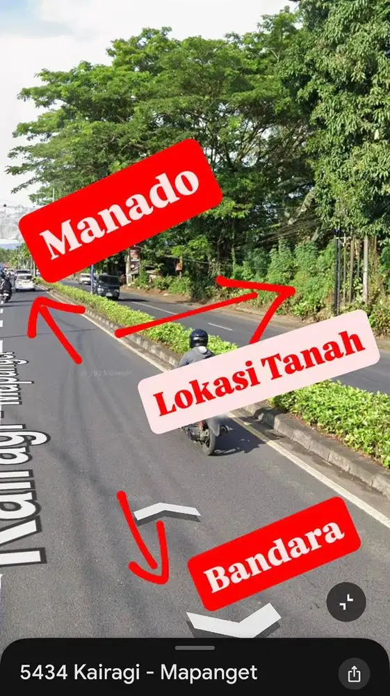 STRATEGIS Tanah Pinggir Jalan Bandara Samrat