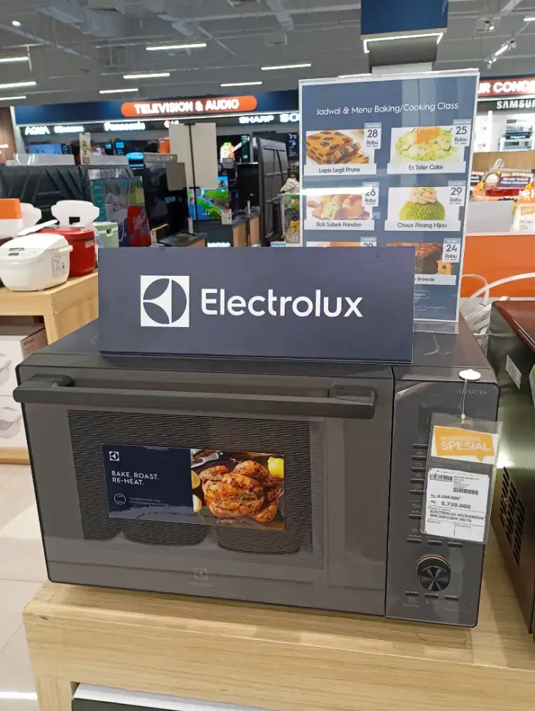 Microwave electrolux