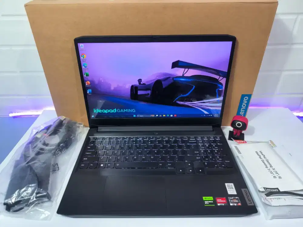 Lenovo Ideapad Gaming 3 RYZEN 5 5500H 16GB 512GB VGA RTX 2050 144Hz
