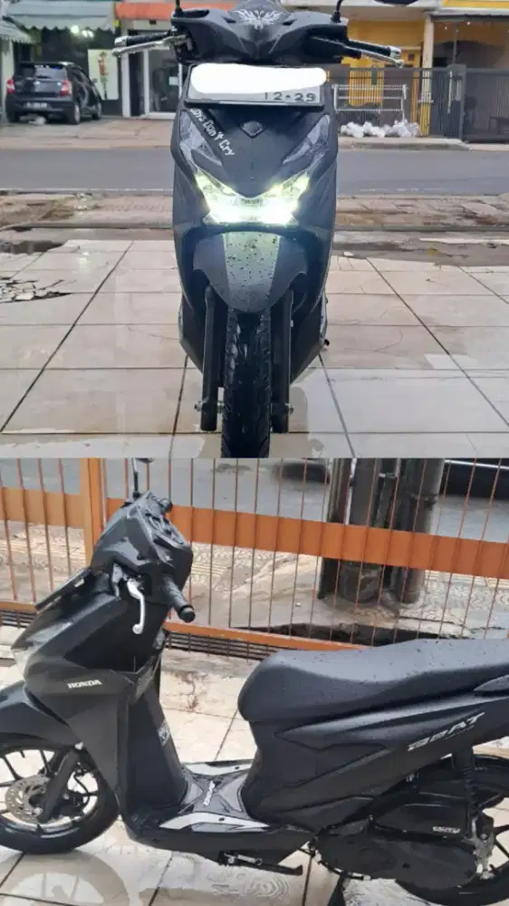 dijual cepat beat deluxe smartkey keyless