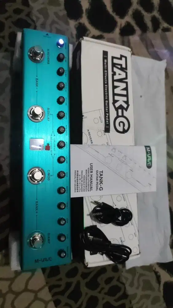 Efek gitar Mvave Tank G like new