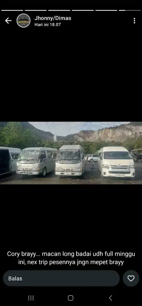 Rental mobil elf long