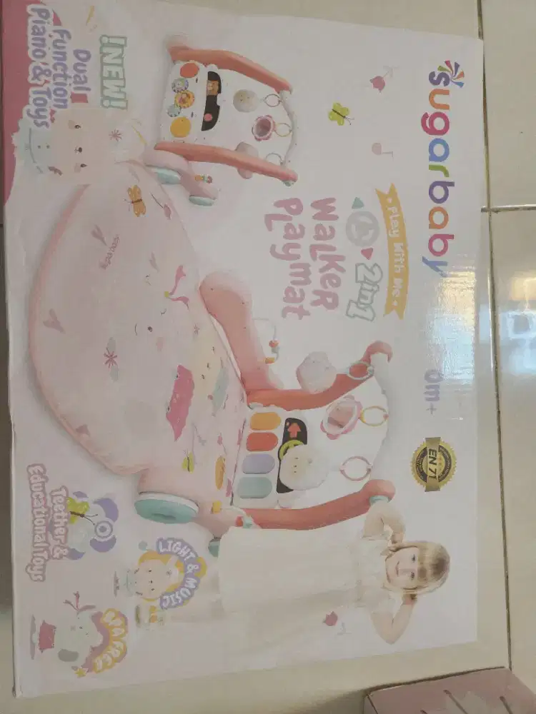 SugarBaby 2in1 BABY WALKER PLAYMAT