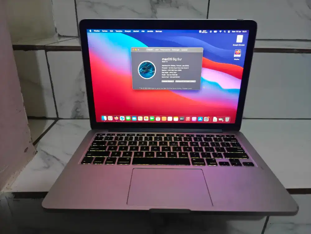 Macbook pro retina 13 late 2013 i5 8GB 128GB