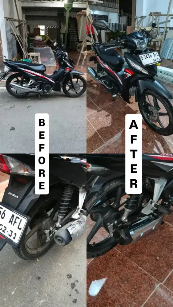 Jasa Cuci Motor panggilan