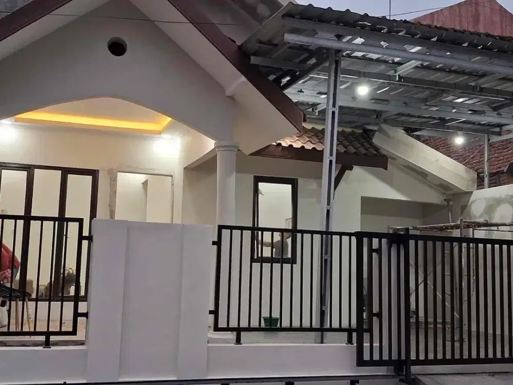 Dijual rumah baru selesai renovasi siap ditempati dekat pusat kota di Semarang