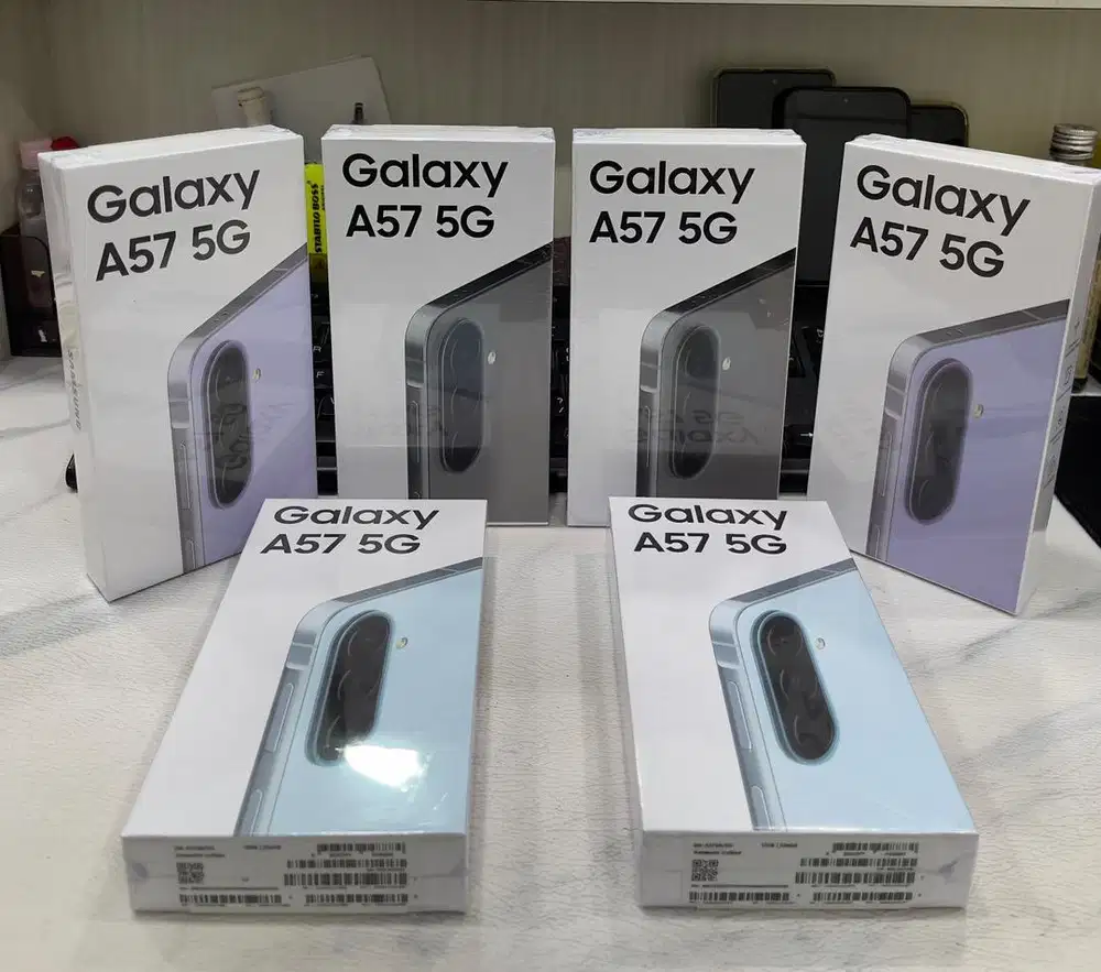 Baru..Samsung A57 5G 8/256 Grs Resmi (Warna : Lilac,Navy,Grey)