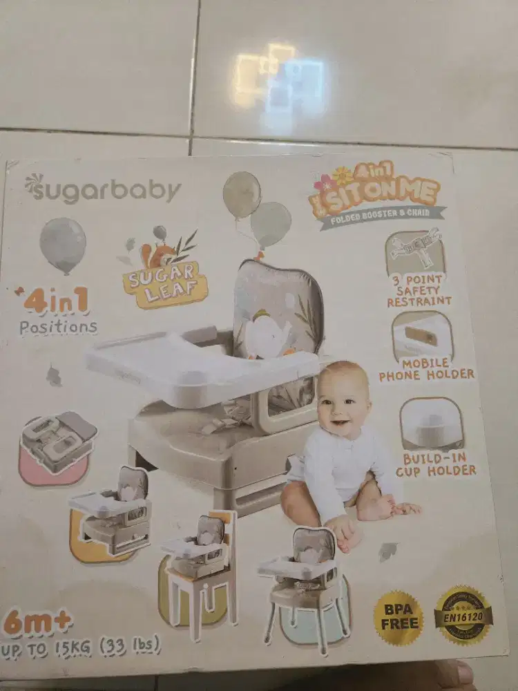 Kursi Makan Sugar Baby Sit On Me 4 in 1