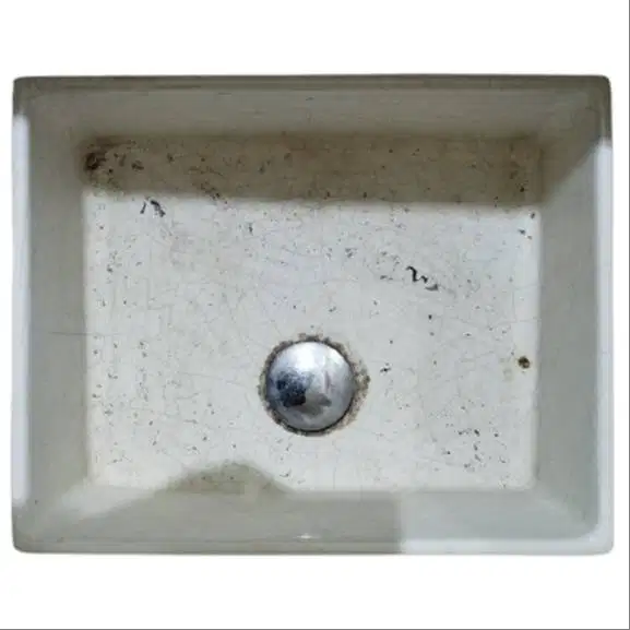 [PII-147] Preloved Wastafel Keramik Kohler + Kran Kris