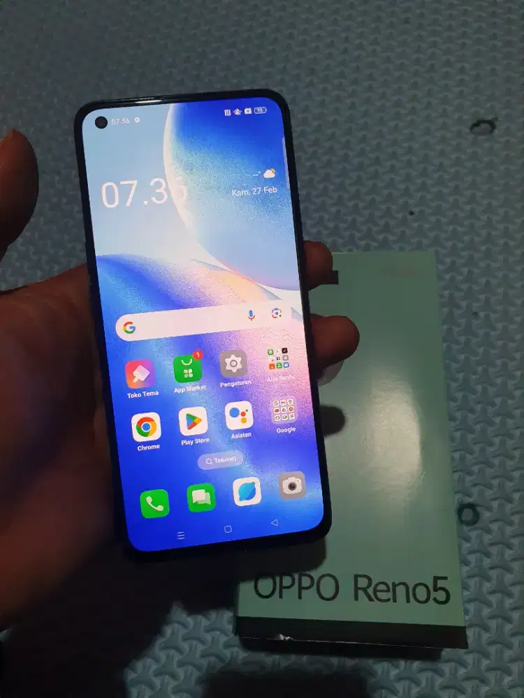 OPPO RENO 5 4G 8/128 RESMI OPPO