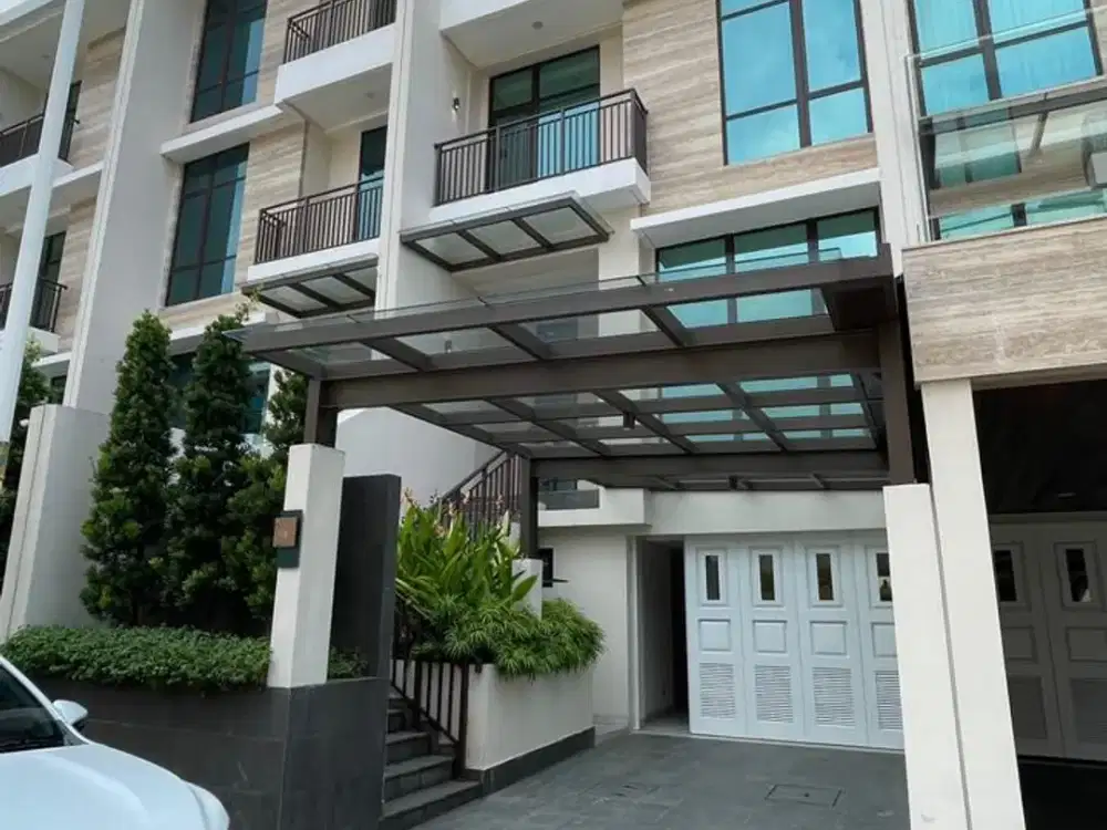 Rumah Baru 4 Lantai Siap Huni di Town House Pondok Indah, Jakarta Selatan