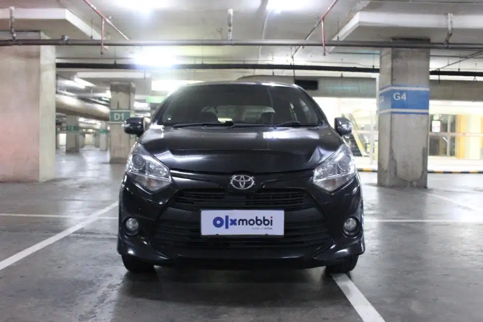 TDP 6,JT, Toyota Agya 1.2 G Bensin-MT Hitam 2020