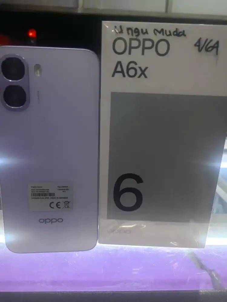 OPPO A6X 4 64 LIKE NEW