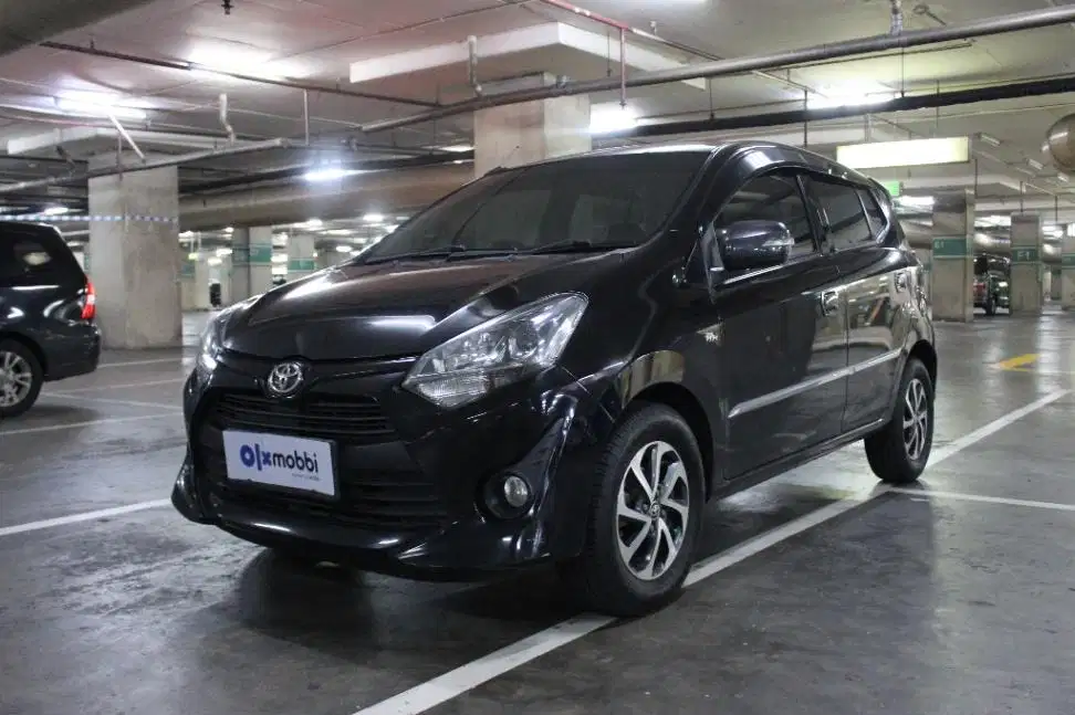 TDP 6,JT, Toyota Agya 1.2 G Bensin-MT Hitam 2020