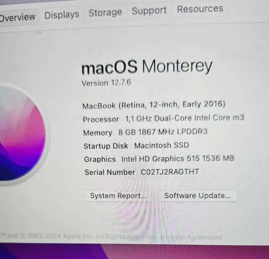 DIJUAL MacBook Air Retina 12 2016 RoseGold, Kondisi 99% seperti Baru.