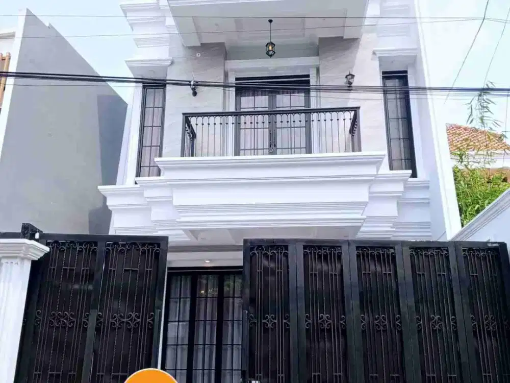 Dijual rumah baru siap huni american style pejaten barat Jakarta Selatan